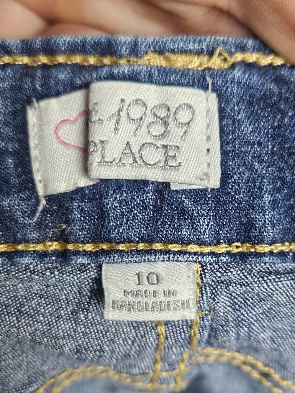The Children's Place Dark Blue Denim Shorts